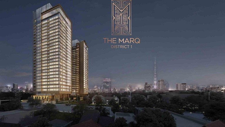 Phối cảnh The Marq 29B Nguyễn Đ&igrave;nh Chiểu, Phường Đa Kao, Quận 1, TP.HCM.