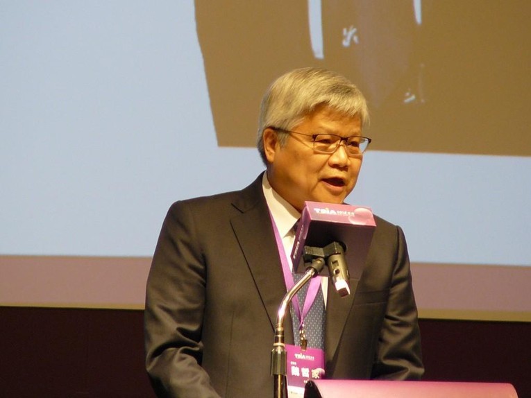 C.C. Wei, Gi&aacute;m đốc điều h&agrave;nh của TSMC. Ảnh: CNA.