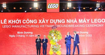 LEGO chính thức khởi công nhà máy hơn 1 tỷ USD tại Bình Dương