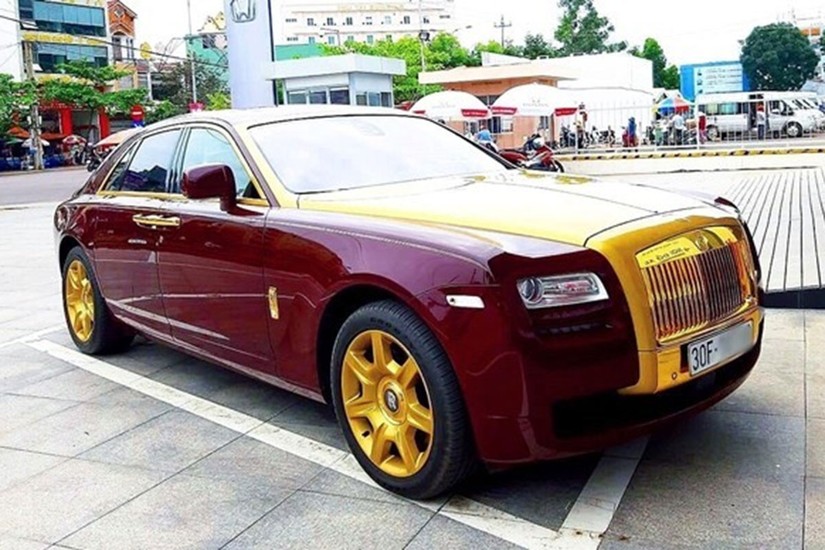 Si&ecirc;u xe Rolls-Royce Ghost của &ocirc;ng Trịnh Văn Quyết đấu gi&aacute; thất bại lần 2