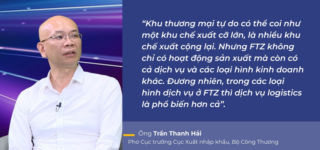 FTZ, đòn bẩy kích thích hệ sinh thái thương mại - logistics