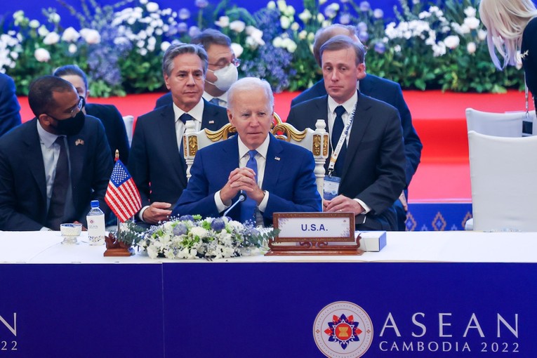 Tổng thống Mỹ Joe Biden nhất tr&iacute; hỗ trợ ASEAN 850 triệu USD trong năm 2023 nhằm th&uacute;c đẩy hợp t&aacute;c song phương thực chất v&agrave; hiệu quả. Ảnh: VGP