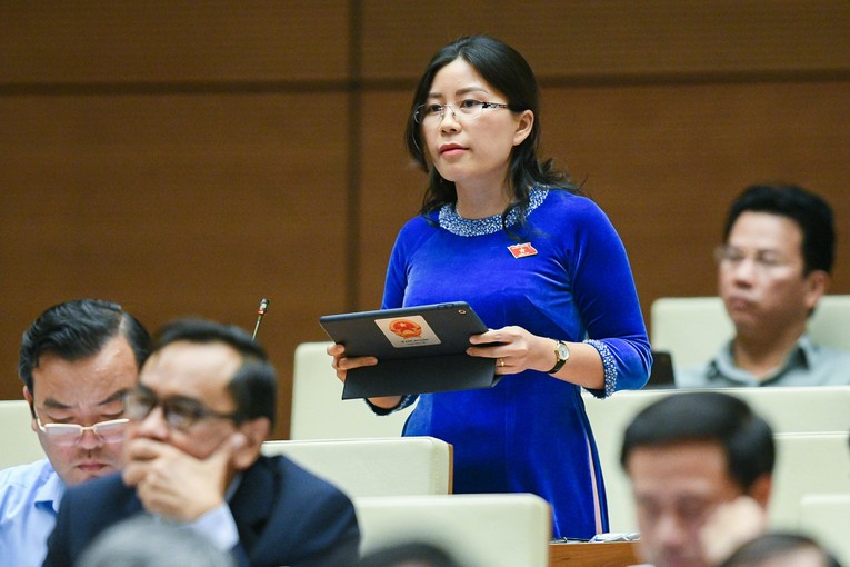 Đại biểu L&ecirc; Đ&agrave;o An Xu&acirc;n. Ảnh: Quochoi