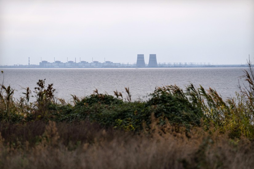 Zaporizhzhia -nh&agrave; m&aacute;y điện hạt nh&acirc;n lớn nhất ch&acirc;u &Acirc;u. Ảnh: Getty Images