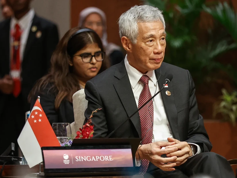Thủ tướng Singapore L&yacute; Hiển Long. Ảnh: AP