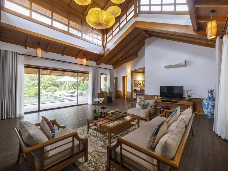 Onsen Villa - Ph&ograve;ng đ&oacute;n tiếp Tổng thống.