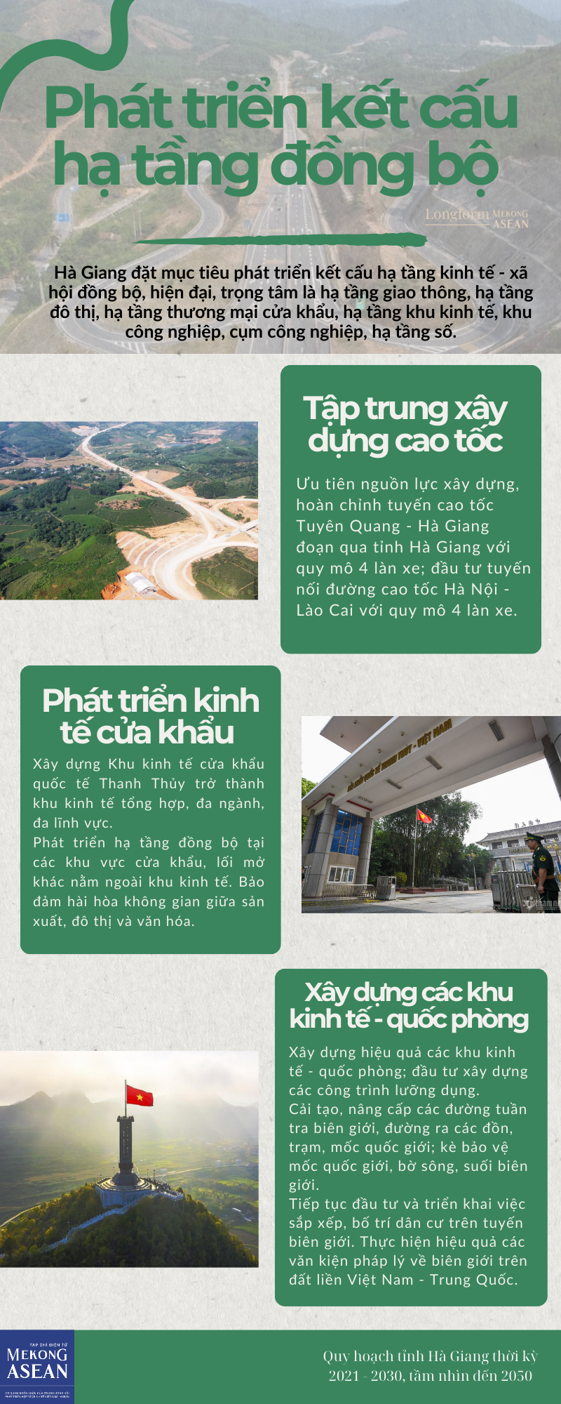 Quy hoạch tỉnh Hà Giang, những điểm nhấn chiến lược