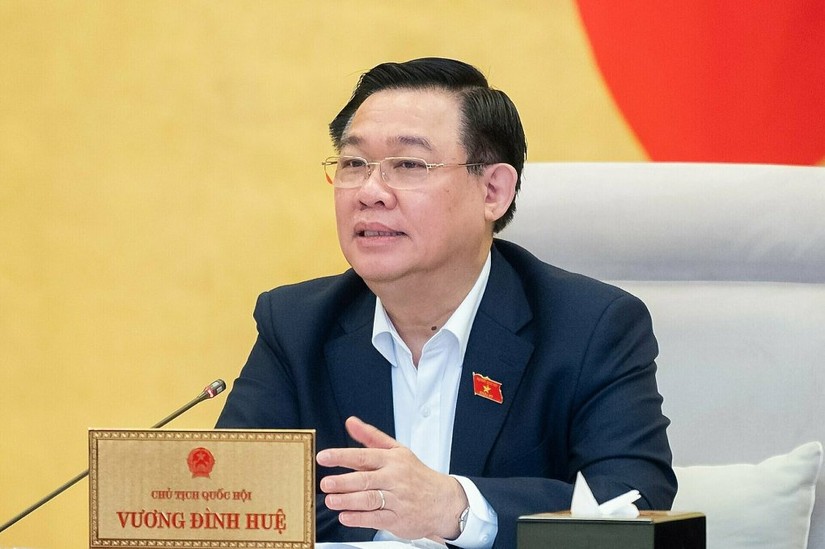 Chủ tịch Quốc hội Vương Đ&igrave;nh Huệ. (Ảnh: quochoi.vn).