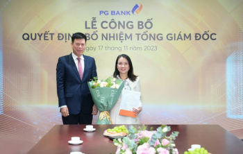 PG Bank có nữ tổng giám đốc mới