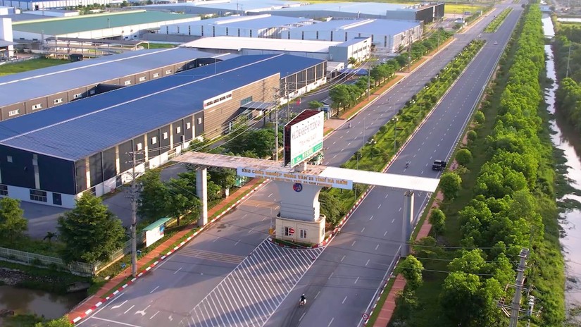 KCN Đồng Văn III, tỉnh H&agrave; Nam. Ảnh: VGP