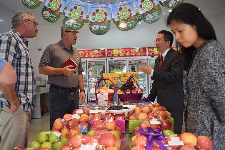 Tham gia c&aacute;c Expo ng&agrave;nh, c&aacute;c Hội nghị quốc tế, x&uacute;c tiến Thương mại... l&agrave; c&aacute;c bước khởi đầu hiệu quả để x&acirc;m nhập thị trường Mỹ - Ảnh minh họa