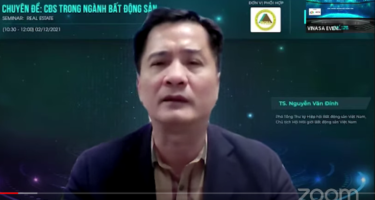 &Ocirc;ng Nguyễn Văn Đ&iacute;nh - Ph&oacute; Chủ tịch Hiệp hội Bất động sản Việt Nam