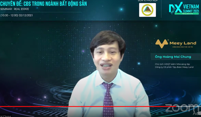 &Ocirc;ng Ho&agrave;ng Mai Chung - Chủ tịch HĐQT C&ocirc;ng ty CP Tập đo&agrave;n Meey Land