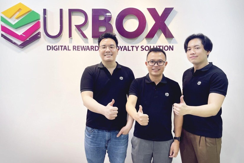 Đội ngũ s&aacute;ng lập UrBox: Nguyễn Tuấn Minh, B&ugrave;i Ho&agrave;i Nam v&agrave; Trương C&ocirc;ng Hiếu