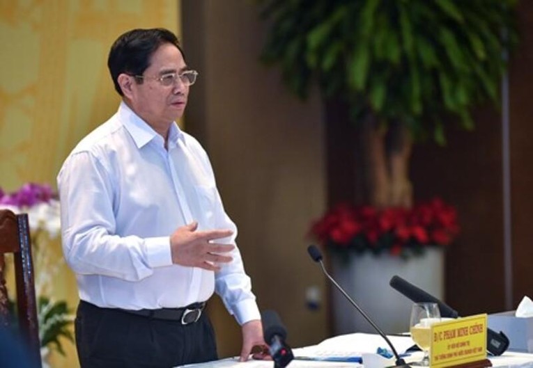 Thủ tướng Phạm Minh Ch&iacute;nh nhấn mạnh vị tr&iacute;, vai tr&ograve; hết sức quan trọng, những tiềm năng, lợi thế, kh&aacute;c biệt rất lớn của địa phương