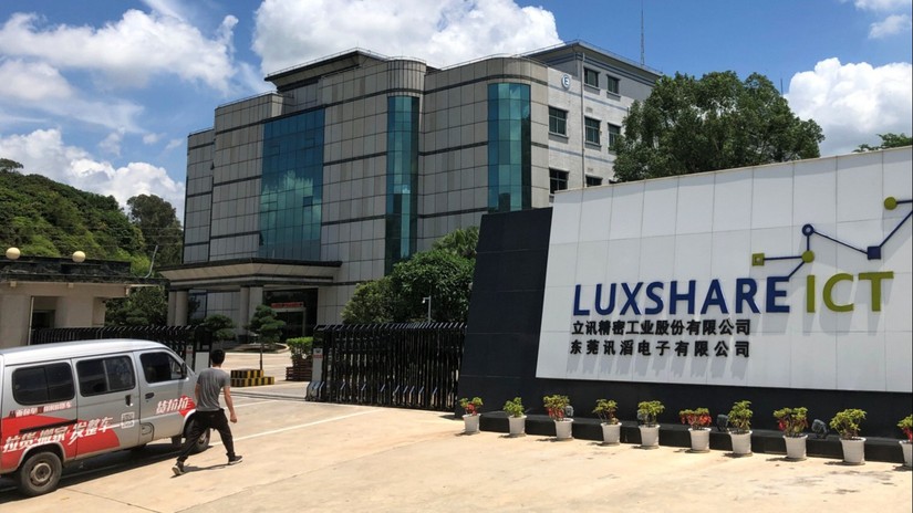 Một nh&agrave; m&aacute;y của Luxshare tại Quảng Đ&ocirc;ng, Trung Quốc. Ảnh: Nikkei Asia
