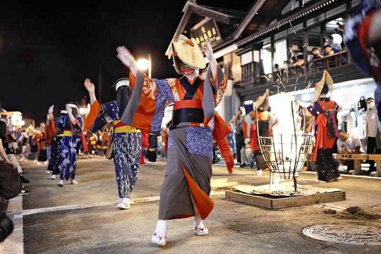 Furyu-odori tại Ugo, Akita, Nhật Bản. Ảnh: Yomiuri Shimbun