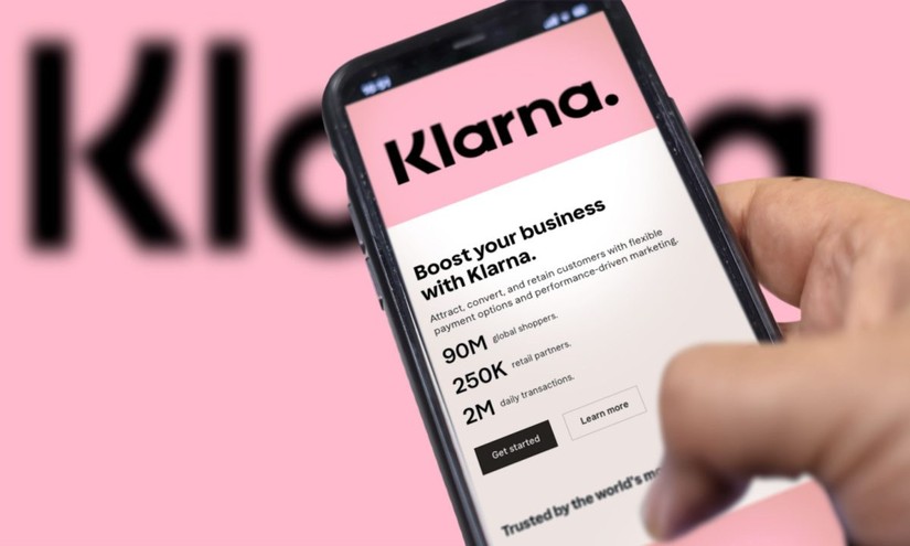 Tập đo&agrave;n Klarna của Thụy Điển, đ&atilde; giảm 85% mức định gi&aacute; trong năm 2022. Ảnh: PYMNTS