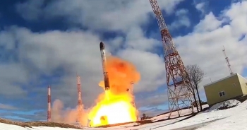 Nga khẳng định tên lửa mới Sarmat có thể xuyên thủng mọi hệ thống phòng ngự