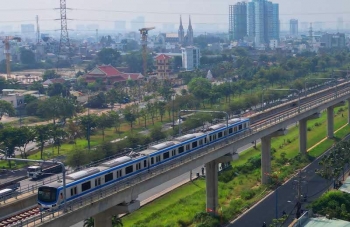 TP HCM chạy thử nghiệm 9 km đoạn trên cao tàu metro số 1 Bến Thành - Suối Tiên