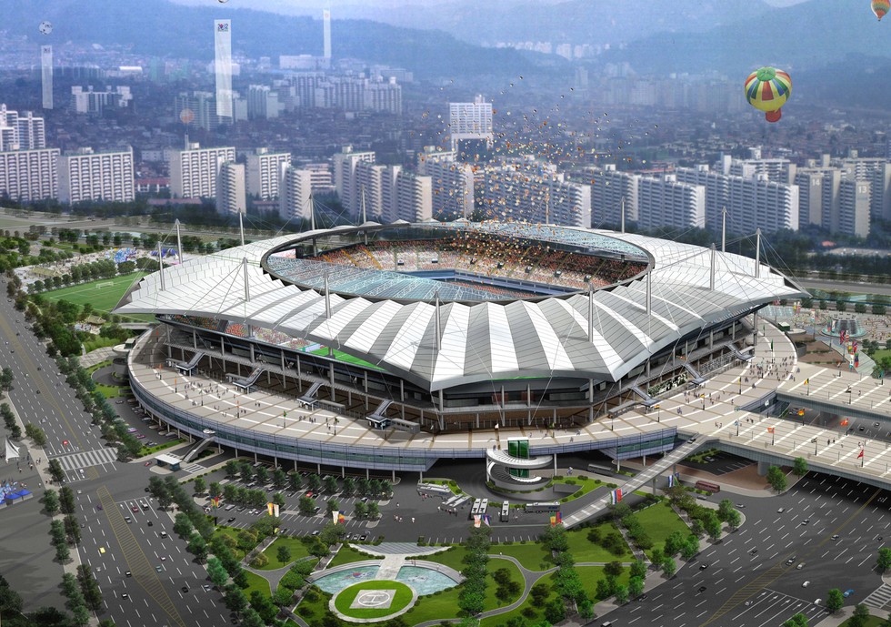 S&acirc;n vận động Seoul World Cup. Ảnh: Getty Images