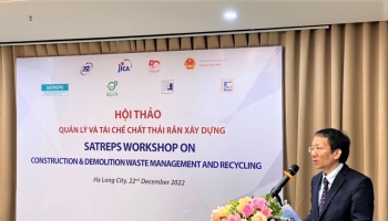 JICA hỗ trợ Quảng Ninh trong quản lý chất thải xây dựng