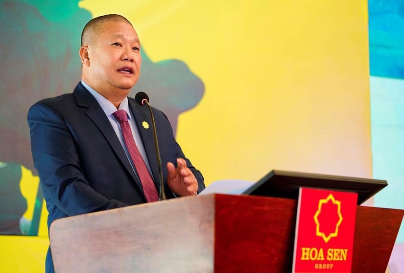 &Ocirc;ng L&ecirc; Phước Vũ - Chủ tịch HĐQT Hoa Sen Group.