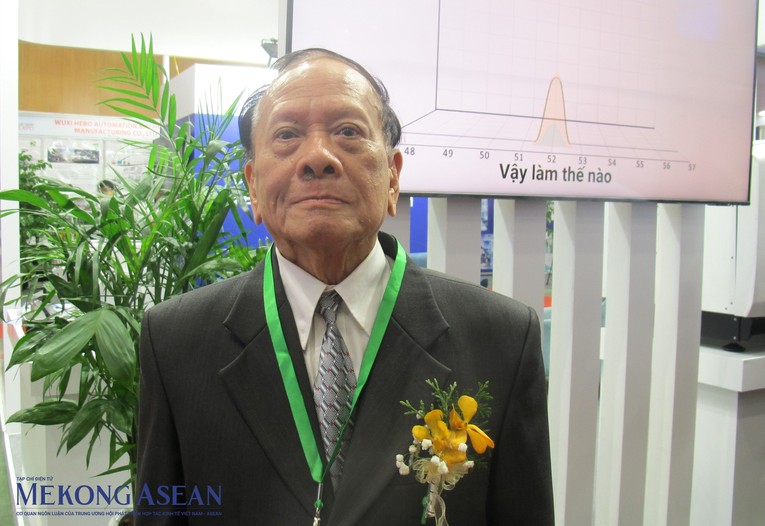 &Ocirc;ng Nguyễn Xu&acirc;n B&igrave;nh, Chủ tịch hội Thiết bị Y tế Việt Nam. Ảnh: Anh Thư - Mekong ASEAN