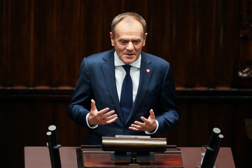 T&acirc;n Thủ tướng Ba Lan Donald Tusk. Ảnh: Reuters