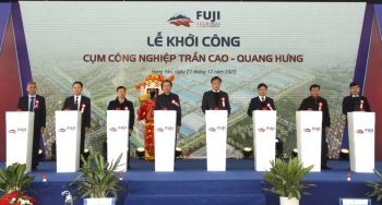 Hưng Yên khởi công cụm công nghiệp Trần Cao - Quang Hưng
