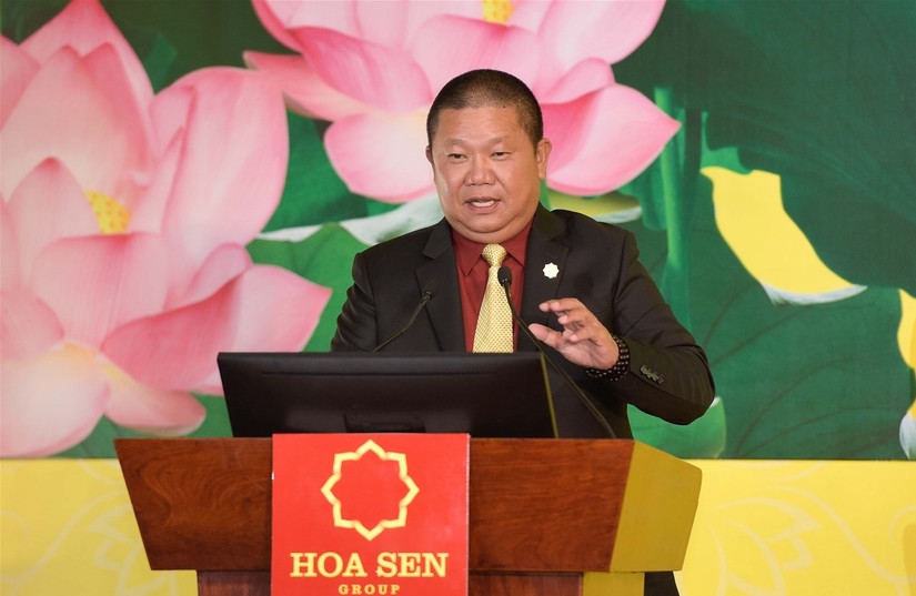 &Ocirc;ng L&ecirc; Phước Vũ - Chủ tịch Tập đo&agrave;n Hoa Sen.